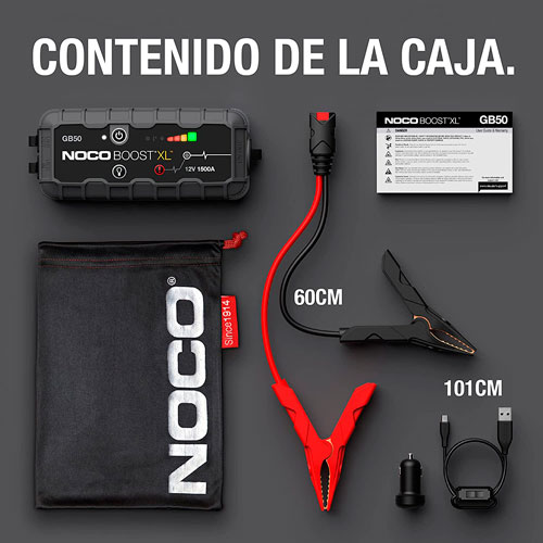NOCO Boost XL GB50-conternido