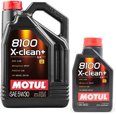 Motul 8100 X-CLEAN+ 5W-30 6 litros