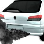 Humo negro al acelerar el coche