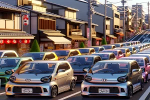 Qué características define a un kei car japonés